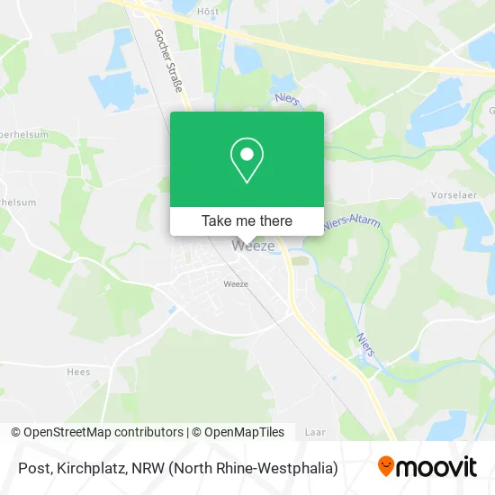 Карта Post, Kirchplatz