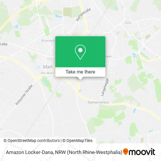 Карта Amazon Locker-Dana