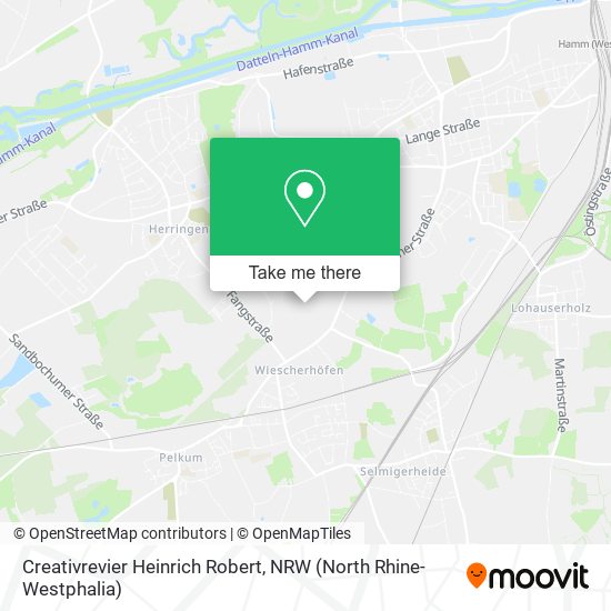 Creativrevier Heinrich Robert map