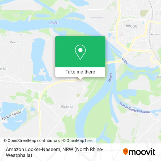 Карта Amazon Locker-Naseem