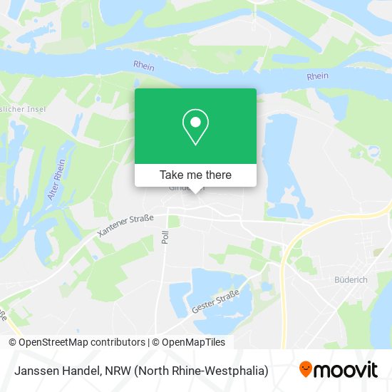 Janssen Handel map