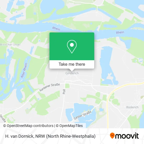 Карта H. van Dornick