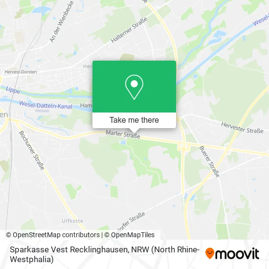 Карта Sparkasse Vest Recklinghausen