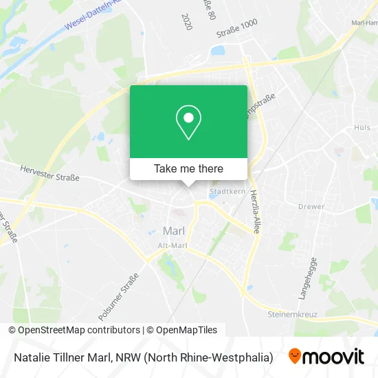 Natalie Tillner Marl map