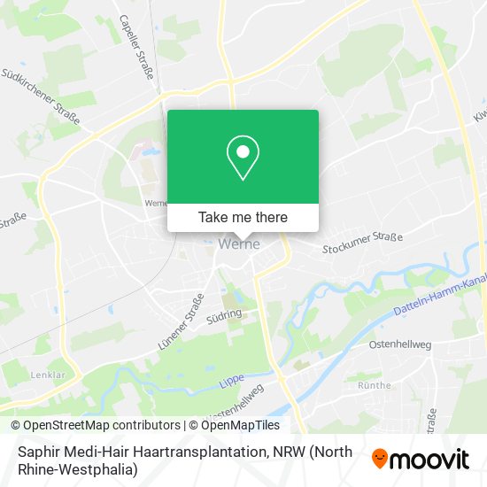 Saphir Medi-Hair Haartransplantation map
