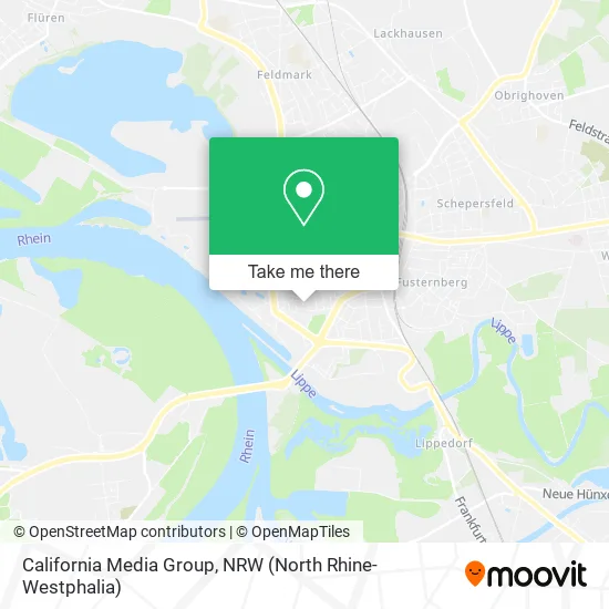 Карта California Media Group