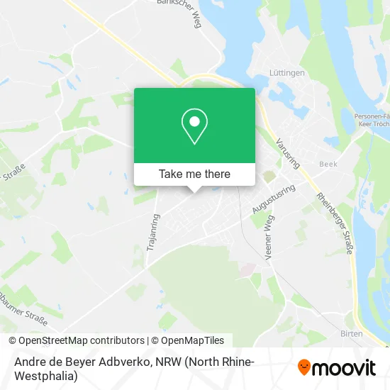 Карта Andre de Beyer Adbverko