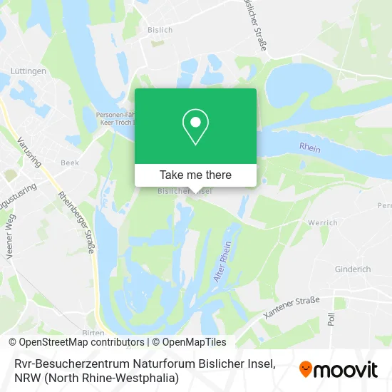 Rvr-Besucherzentrum Naturforum Bislicher Insel map