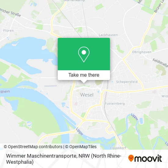 Карта Wimmer Maschinentransporte
