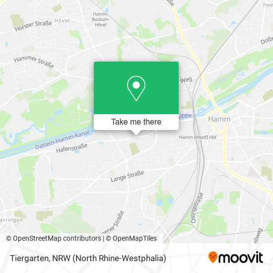 Карта Tiergarten