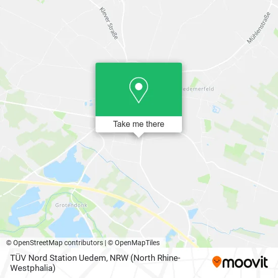 Карта TÜV Nord Station Uedem