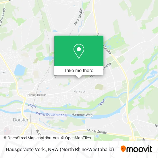 Карта Hausgeraete Verk.