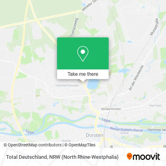 Карта Total Deutschland