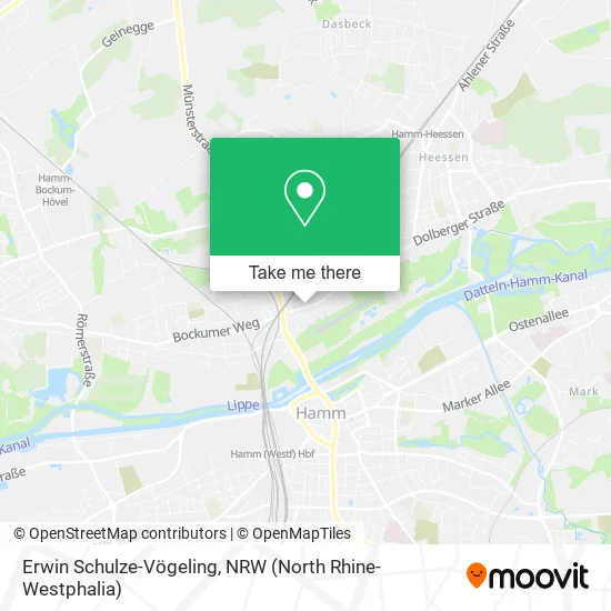 Карта Erwin Schulze-Vögeling