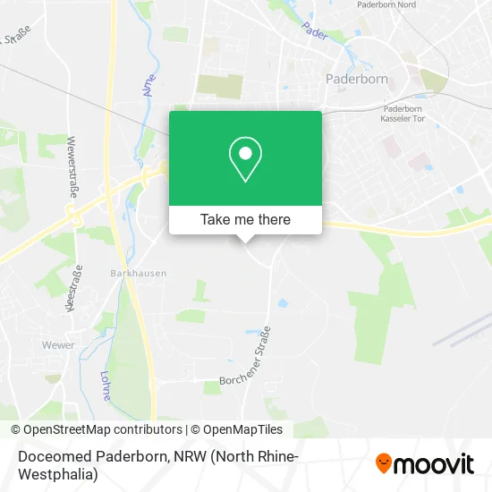 Карта Doceomed Paderborn