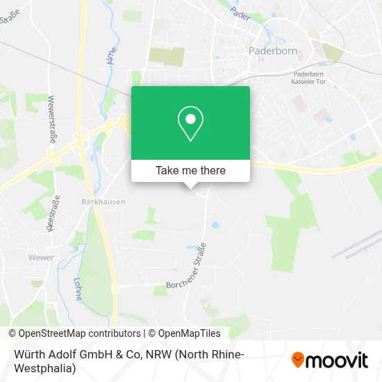 Würth Adolf GmbH & Co map