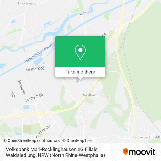 Volksbank Marl-Recklinghausen eG Filiale Waldsiedlung map