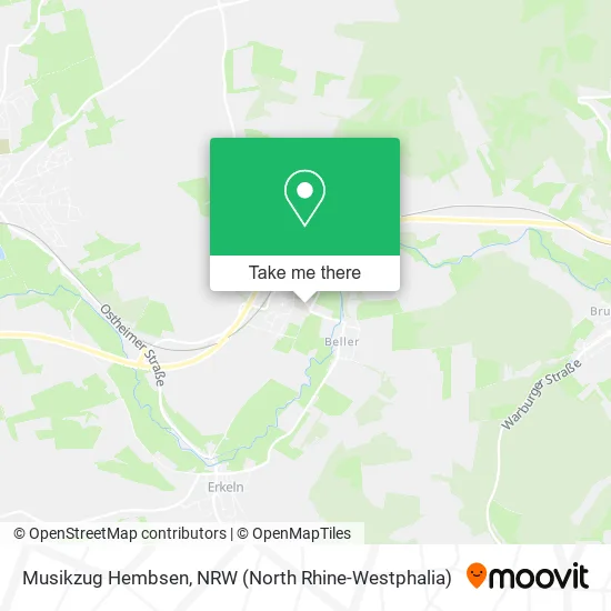 Карта Musikzug Hembsen