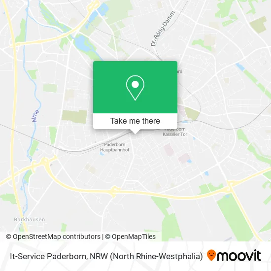 Карта It-Service Paderborn