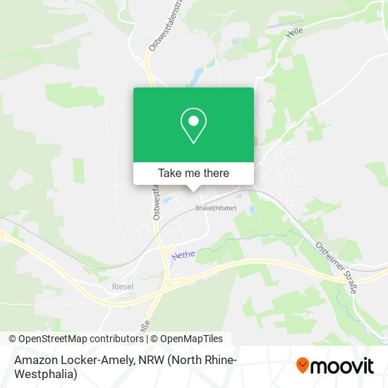 Карта Amazon Locker-Amely