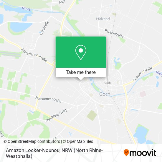 Amazon Locker-Nounou map