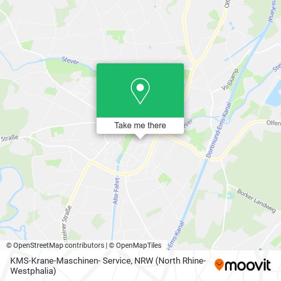 KMS-Krane-Maschinen- Service map