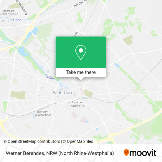 Карта Werner Berendes