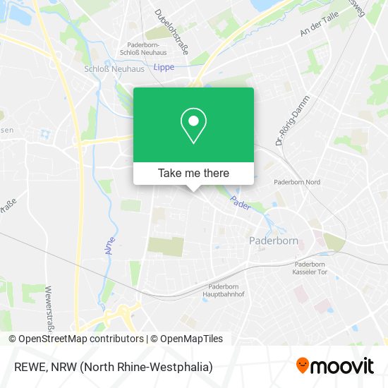 REWE map