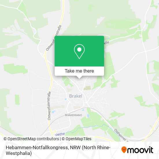 Hebammen-Notfallkongress map
