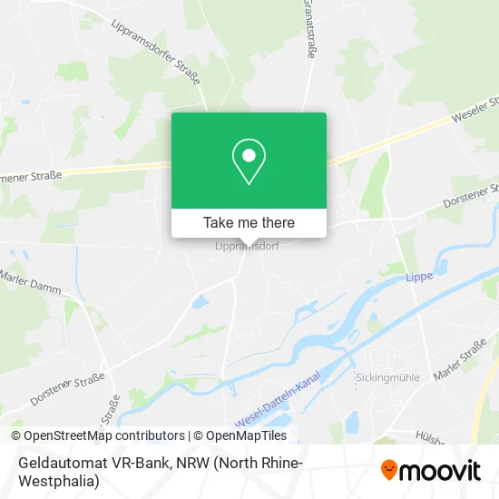 Карта Geldautomat VR-Bank