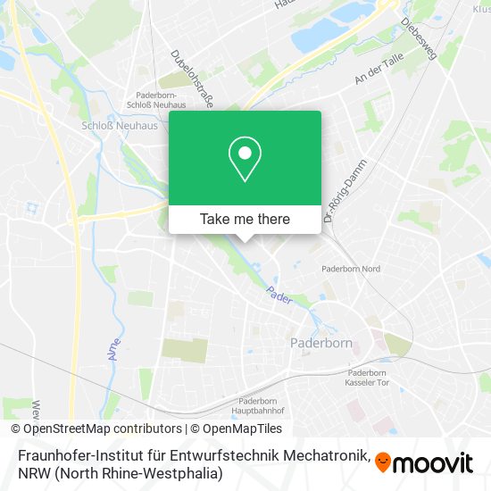 Fraunhofer-Institut für Entwurfstechnik Mechatronik map