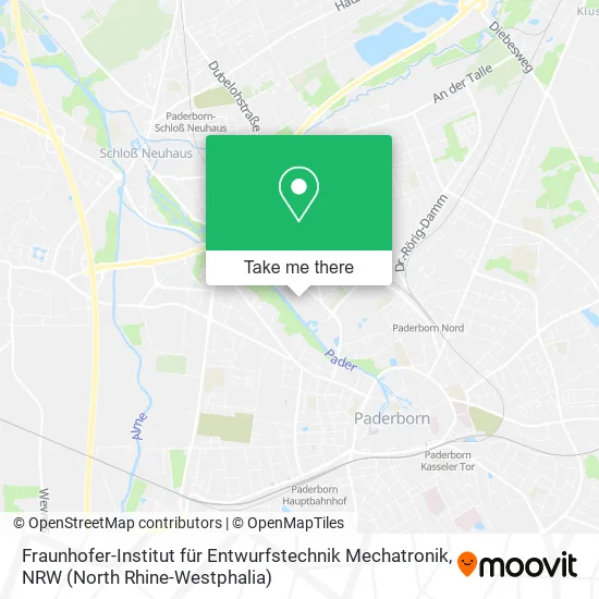 Карта Fraunhofer-Institut für Entwurfstechnik Mechatronik