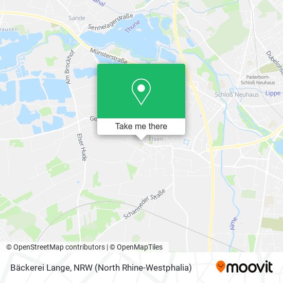 Bäckerei Lange map