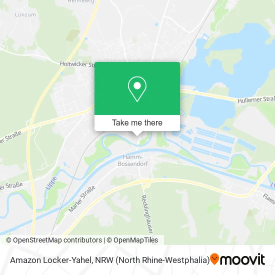 Карта Amazon Locker-Yahel