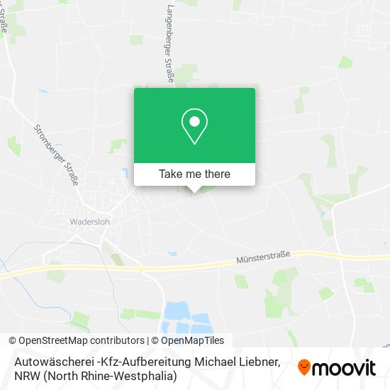 Autowäscherei -Kfz-Aufbereitung Michael Liebner map