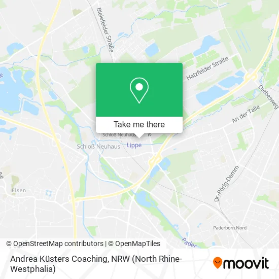Andrea Küsters Coaching map