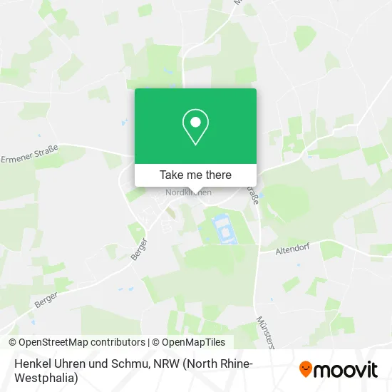 Карта Henkel Uhren und Schmu