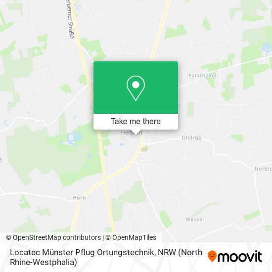 Locatec Münster Pflug Ortungstechnik map
