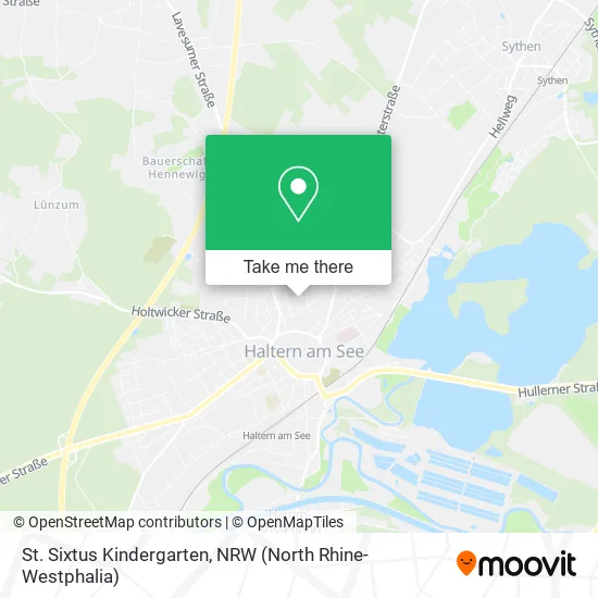 St. Sixtus Kindergarten map