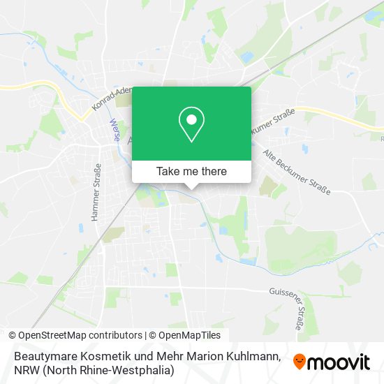 Beautymare Kosmetik und Mehr Marion Kuhlmann map