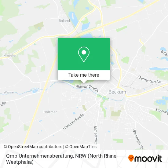 Карта Qmb Unternehmensberatung