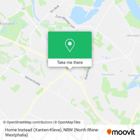 Home Instead (Xanten-Kleve) map