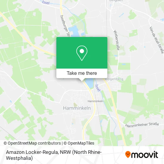 Карта Amazon Locker-Regula