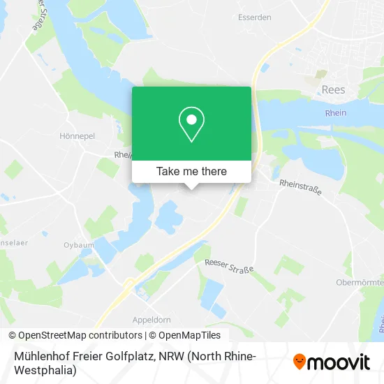 Карта Mühlenhof Freier Golfplatz