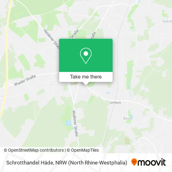 Карта Schrotthandel Häde
