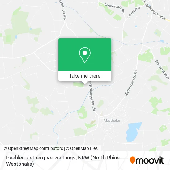 Карта Paehler-Rietberg Verwaltungs