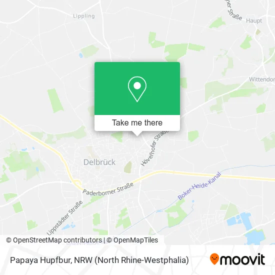 Карта Papaya Hupfbur