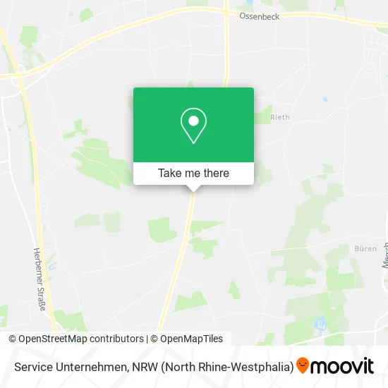 Карта Service Unternehmen