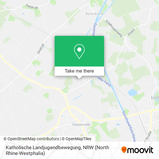 Карта Katholische Landjugendbewegung