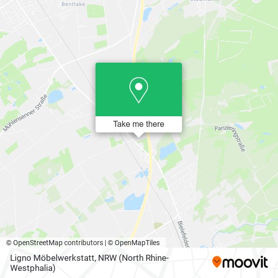 Ligno Möbelwerkstatt map